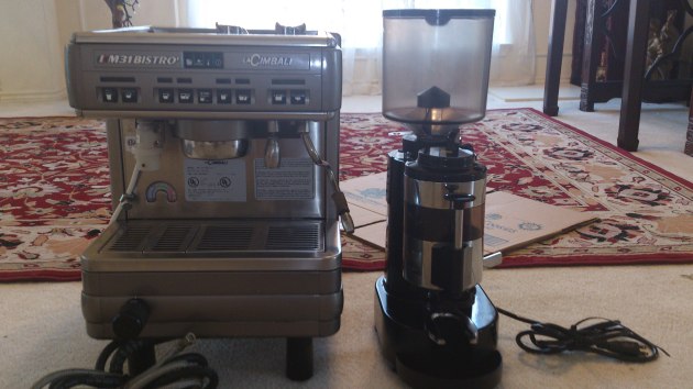 Máy pha cafe-cà ph chuyên nghiệp hàng qua sử dụng chọn lọc từ EURO- 220v - 10